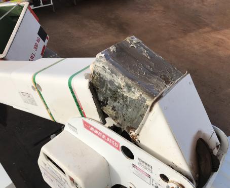 EWP Boom failure between the metal support structure and fibreglass joint section - Safety alert 03/2021